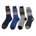 High quality fleece thickened men's long socks